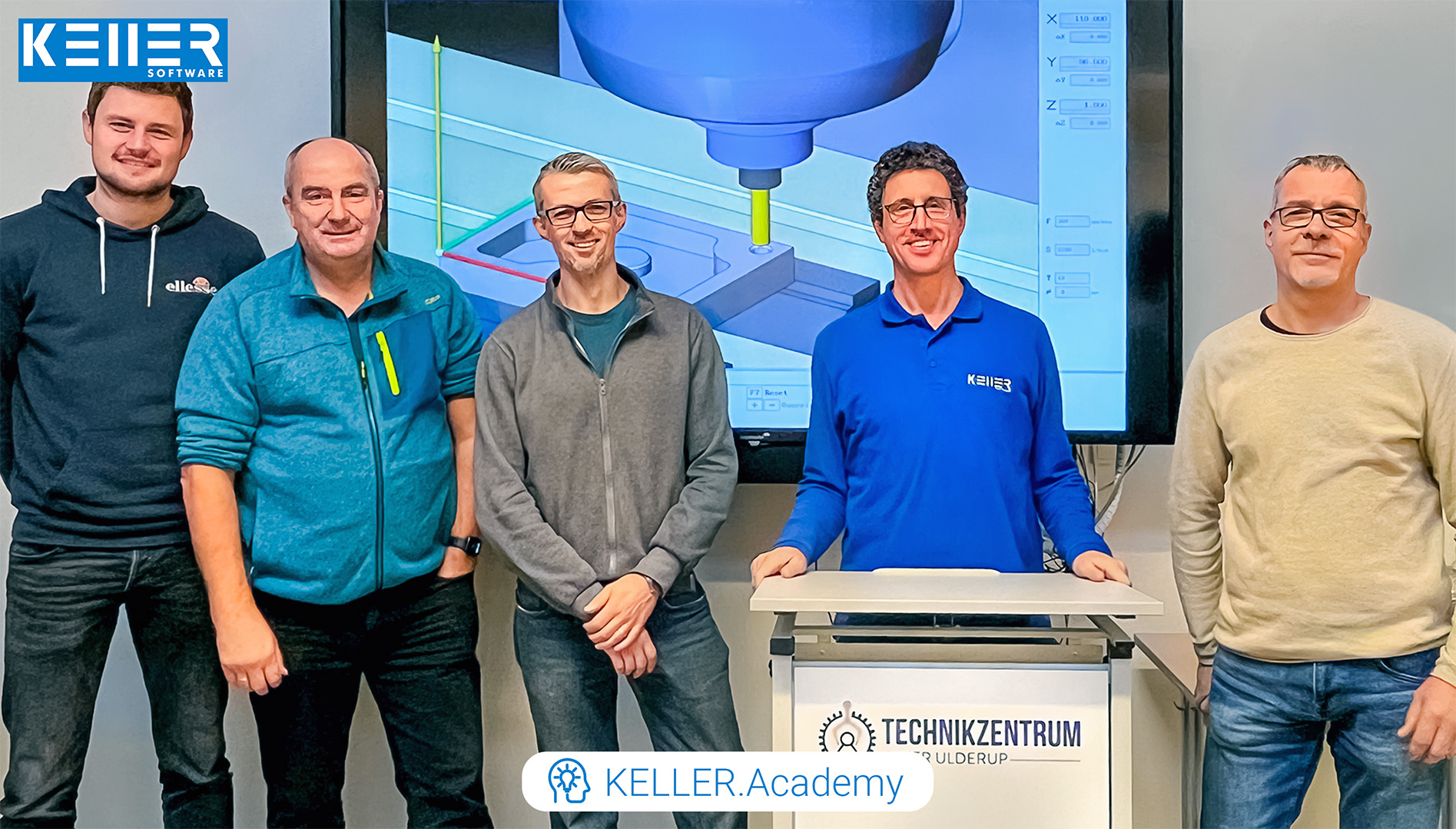 CNC-Schulung für das Technikzentrum Peter Ulderup - SYMplus™ by KELLER ...