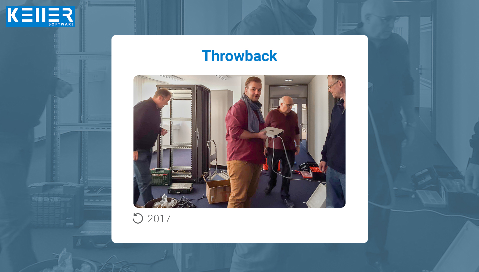 Throwback 2017 - KELLER Umzug - SYMplus™ by KELLER.Software